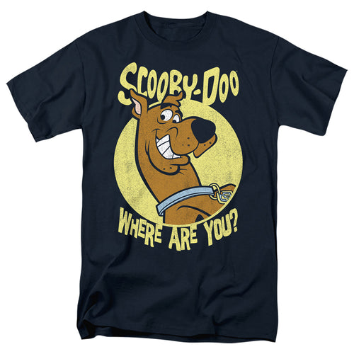 Scooby-Doo! - Where Are You - Adult Unisex Short Sleeve T-Shirt - Blue