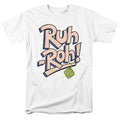 Scooby-Doo! - Ruh-Roh - Adult Unisex Short Sleeve T-Shirt - White