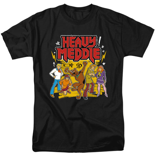 Scooby-Doo! - Heavy Meddle - Adult Unisex Short Sleeve T-Shirt - Black