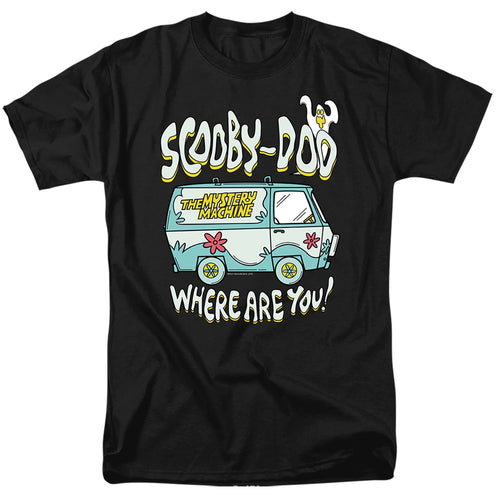 Scooby-Doo! - Where Are You? - Adult Unisex Short Sleeve T-Shirt - Black