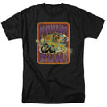 Scooby-Doo! - Munchies Run - Adult Unisex Short Sleeve T-Shirt - Black