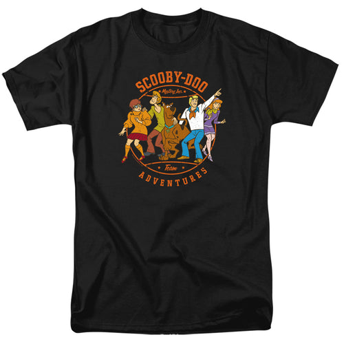 Scooby-Doo! - Scooby Adventures - Adult Unisex Short Sleeve T-Shirt - Black