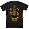 Scooby-Doo! - Wwyd For A Scooby Snack? - Adult Unisex T-Shirt - Black