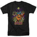 Scooby-Doo! - And Shaggy Chased By Monsters - Adult Unisex T-Shirt - Black