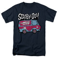 Scooby-Doo! - Mystery Machine 1 - Adult Unisex Short Sleeve T-Shirt - Blue