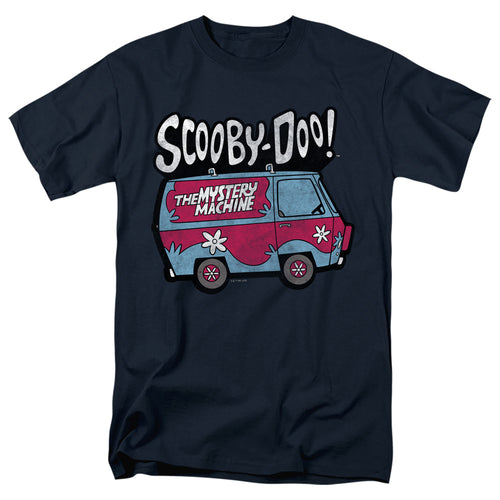 Scooby-Doo! - Mystery Machine 1 - Adult Unisex Short Sleeve T-Shirt - Blue