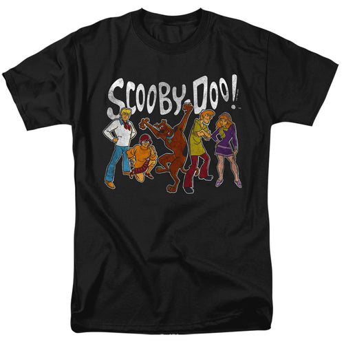 Scooby-Doo! - Gang - Adult Unisex Short Sleeve T-Shirt - Black