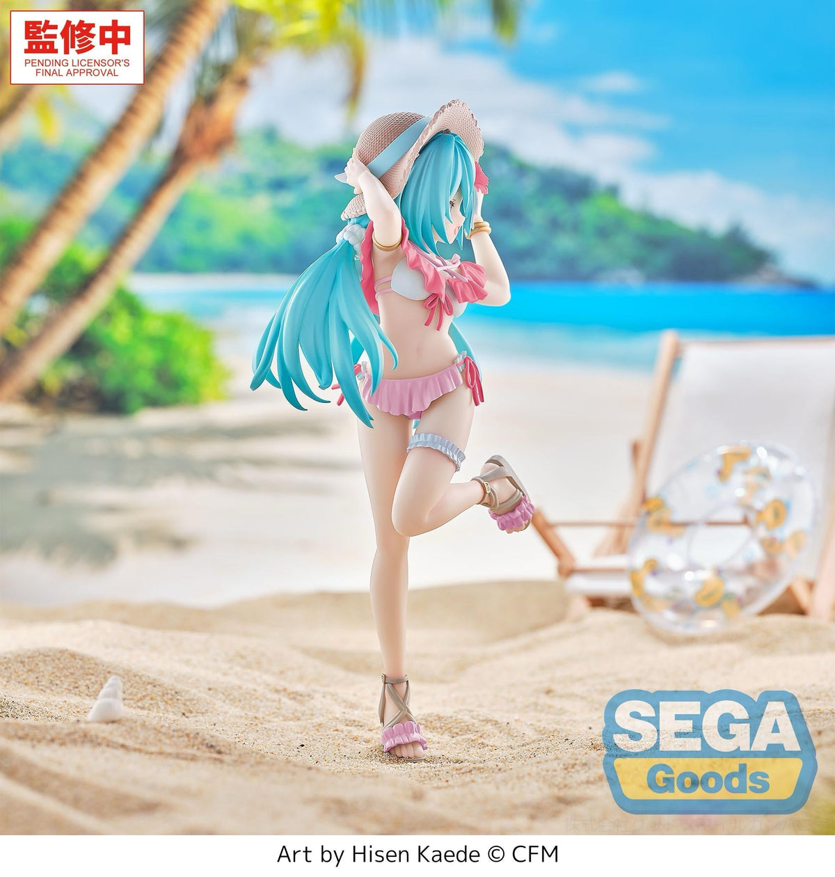 SEGA - Piapro Characters - Hatsune Miku Conceptual Series Vol. 1 Tropical Ver. - Luminasta Figure