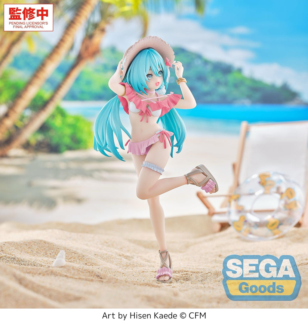 SEGA - Piapro Characters - Hatsune Miku Conceptual Series Vol. 1 Tropical Ver. - Luminasta Figure