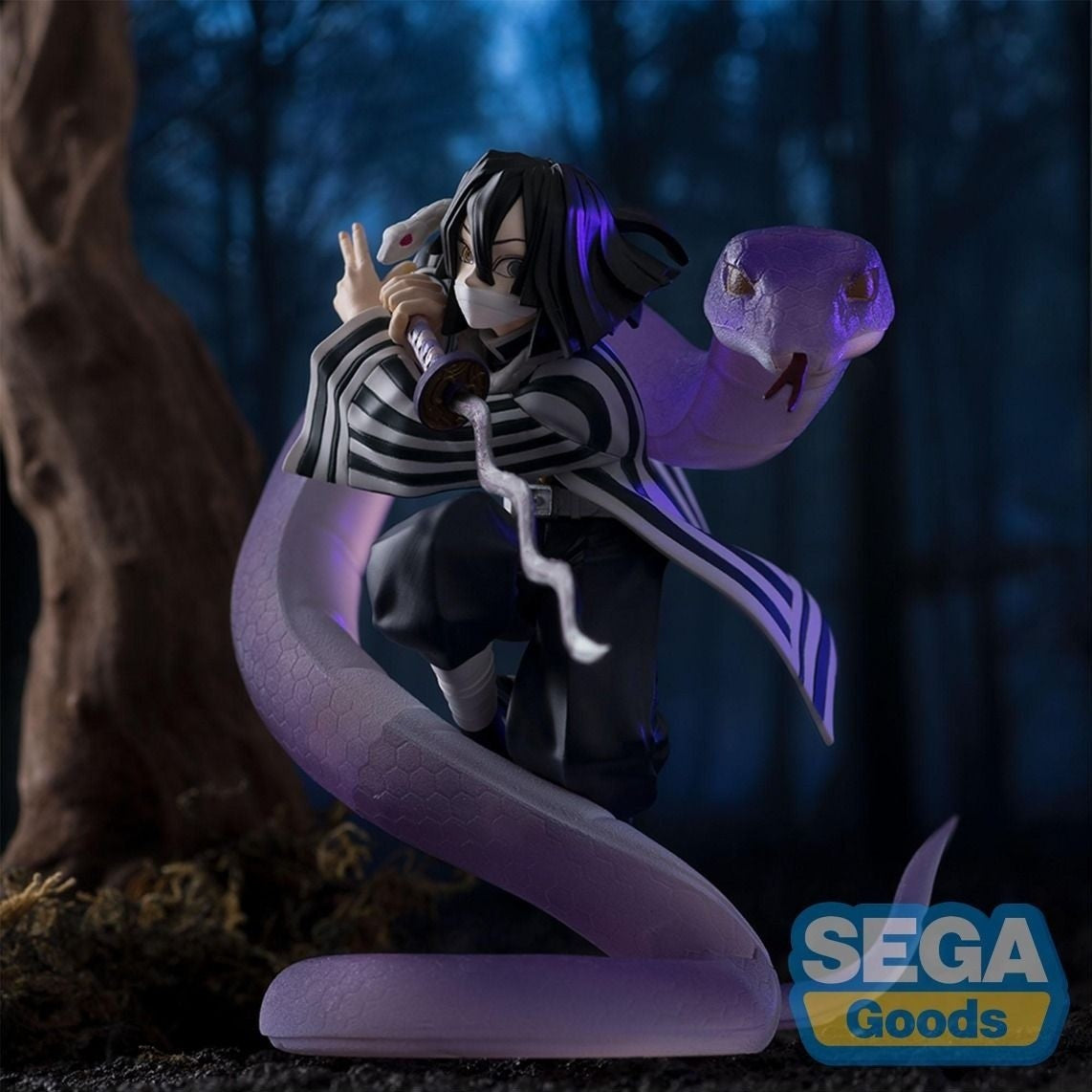Sega - Demon Slayer - Obanai Iguro - Xross Link Figure Hashira Training Arc