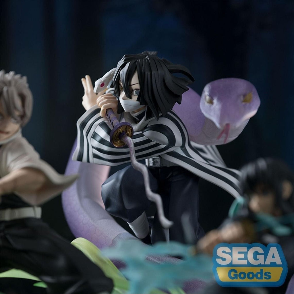 Sega - Demon Slayer - Obanai Iguro - Xross Link Figure Hashira Training Arc