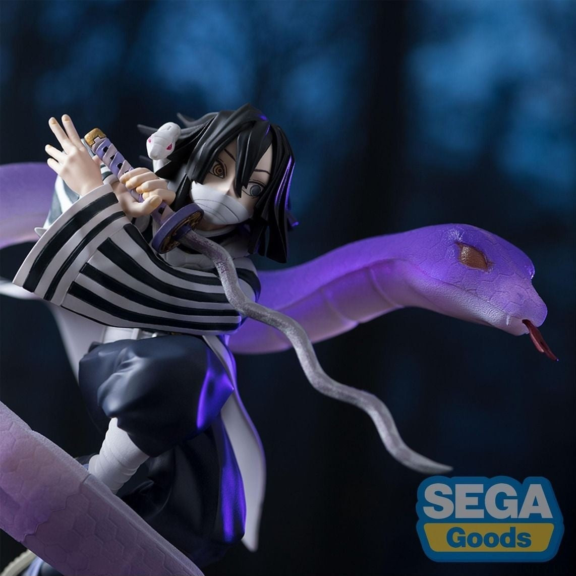 Sega - Demon Slayer - Obanai Iguro - Xross Link Figure Hashira Training Arc