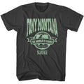 Scarface - Banner Globe - American Classics - Solid Gray Adult Short Sleeve T-Shirt