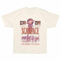 Scarface - The World Is Yours Globe - Bronx Oversized Short Sleeve T-Shirt - Front Print - Off-White