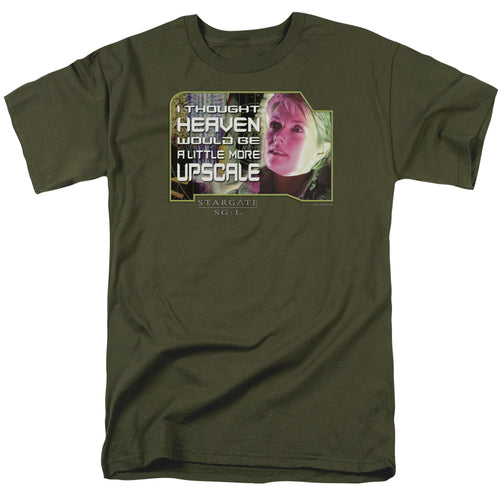 Stargate SG-1 - Upscale - Adult Unisex Short Sleeve T-Shirt - Green