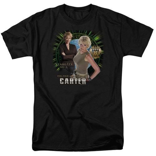 Stargate SG-1 - Samantha Carter - Adult Unisex Short Sleeve T-Shirt - Black