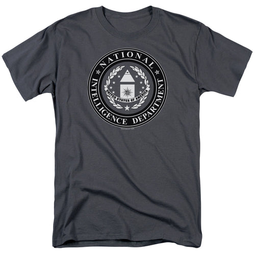 Stargate SG-1 - NID Logo - Adult Unisex Short Sleeve T-Shirt - Gray
