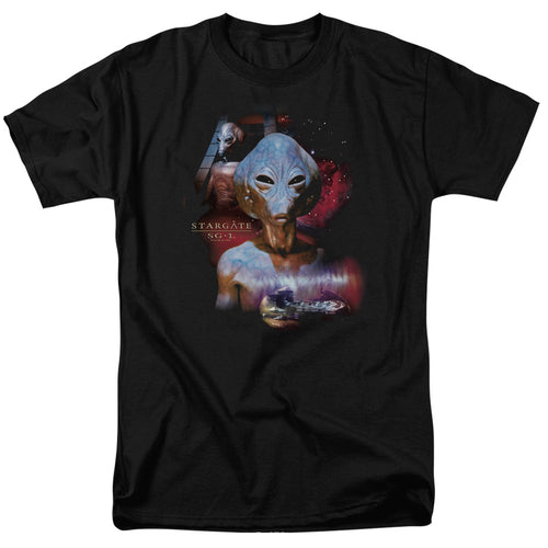 Stargate SG-1 - The Asgard - Adult Unisex Short Sleeve T-Shirt - Black