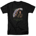 Stargate SG-1 - Cast Stacked - Adult Unisex Short Sleeve T-Shirt - Black