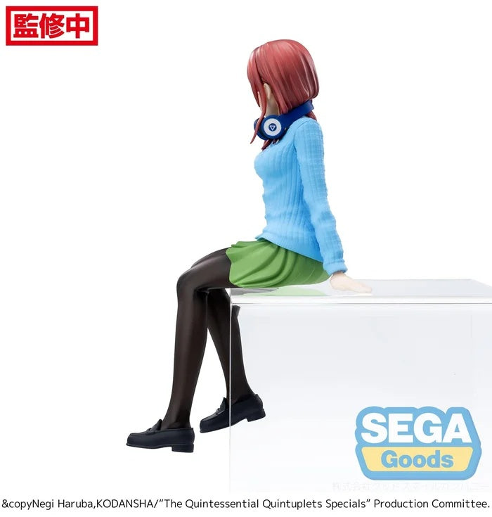 SEGA - The Quintessential Quintuplets Specials - Miku Nakano - PM Perching Figure