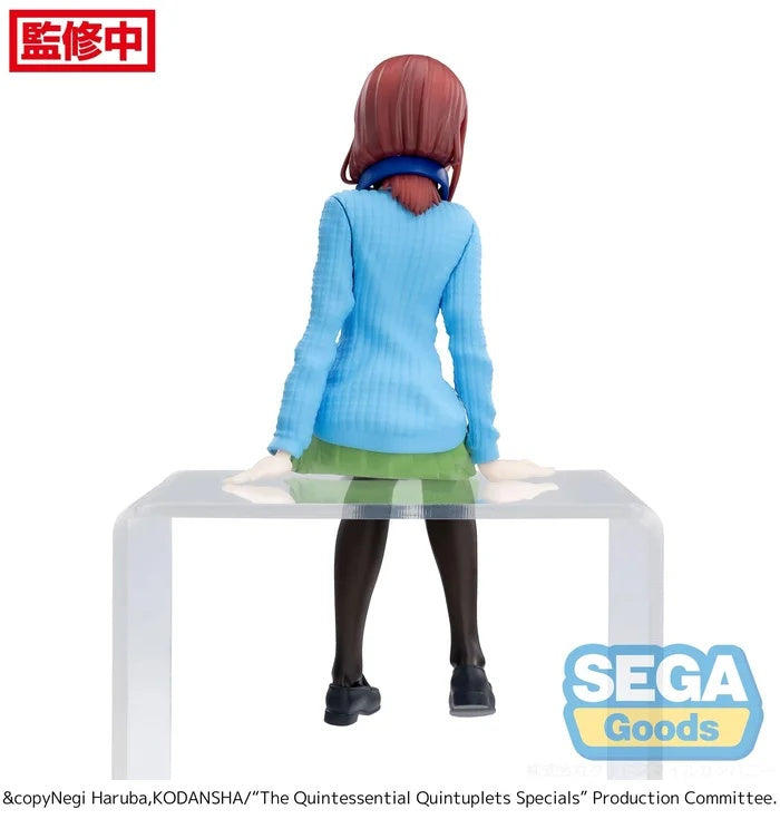 SEGA - The Quintessential Quintuplets Specials - Miku Nakano - PM Perching Figure