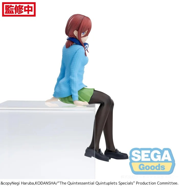 SEGA - The Quintessential Quintuplets Specials - Miku Nakano - PM Perching Figure