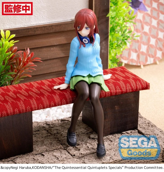 SEGA - The Quintessential Quintuplets Specials - Miku Nakano - PM Perching Figure
