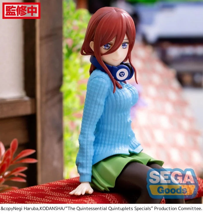 SEGA - The Quintessential Quintuplets Specials - Miku Nakano - PM Perching Figure