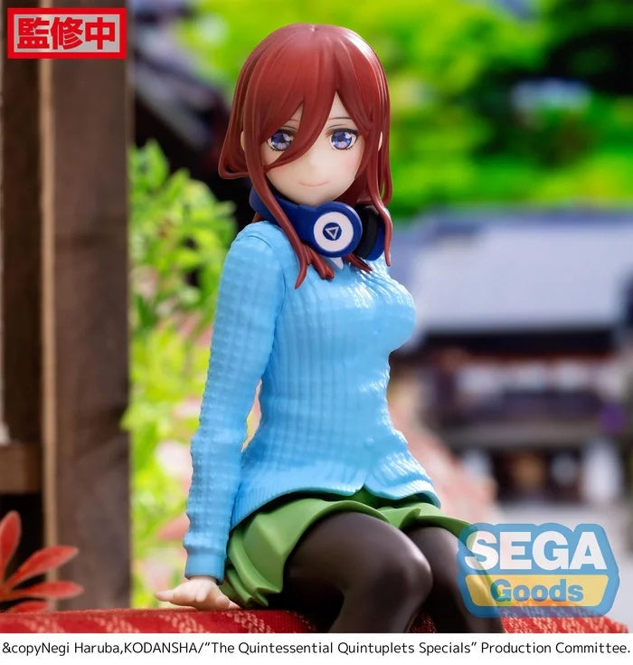 SEGA - The Quintessential Quintuplets Specials - Miku Nakano - PM Perching Figure