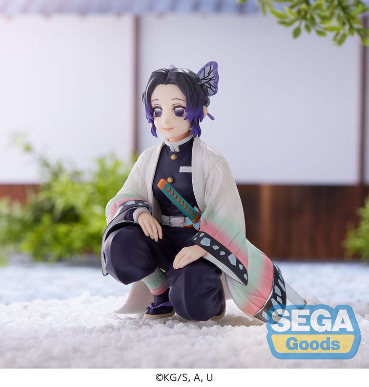 SEGA Demon Slayer Kimetsu no Yaiba Shinobu Kocho Hashira Meeting Perching Ver. PM Prize Figure