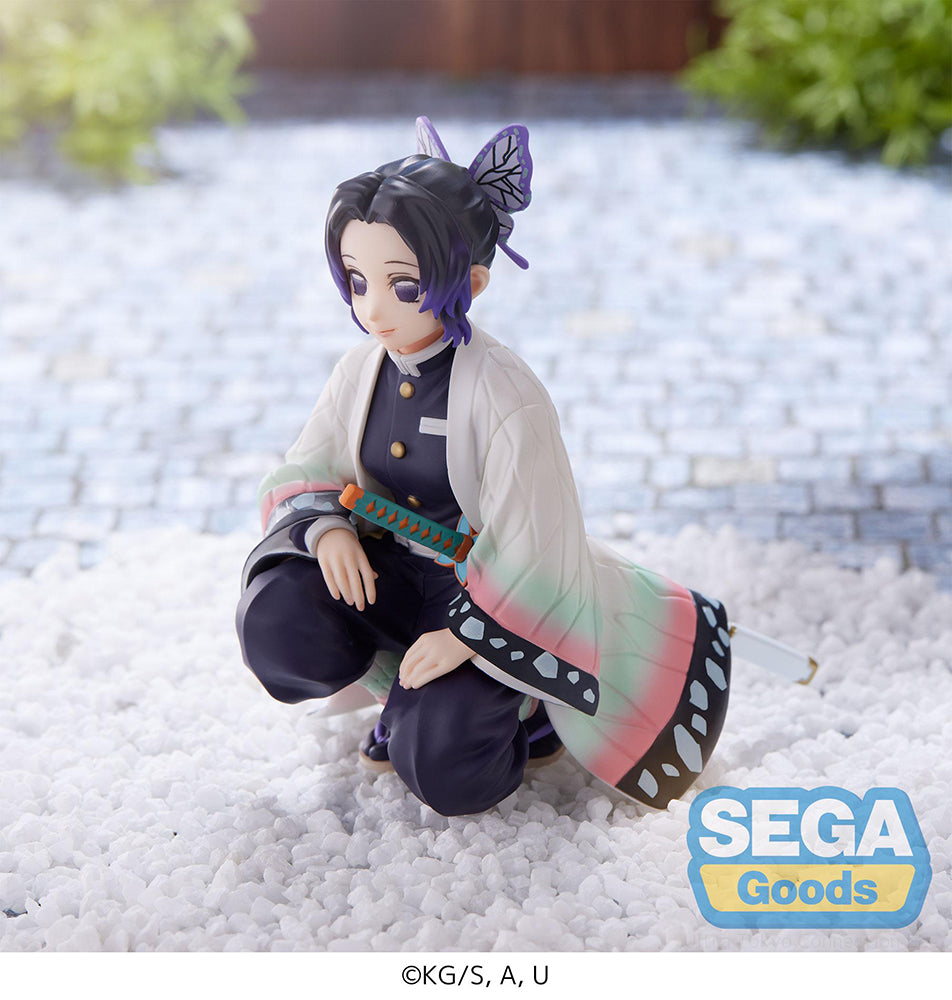 SEGA Demon Slayer Kimetsu no Yaiba Shinobu Kocho Hashira Meeting Perching Ver. PM Prize Figure