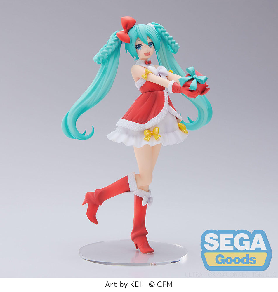 SEGA - Vocaloid - Hatsune Miku - Christmas 2022 Ver. SPM Prize Figure 