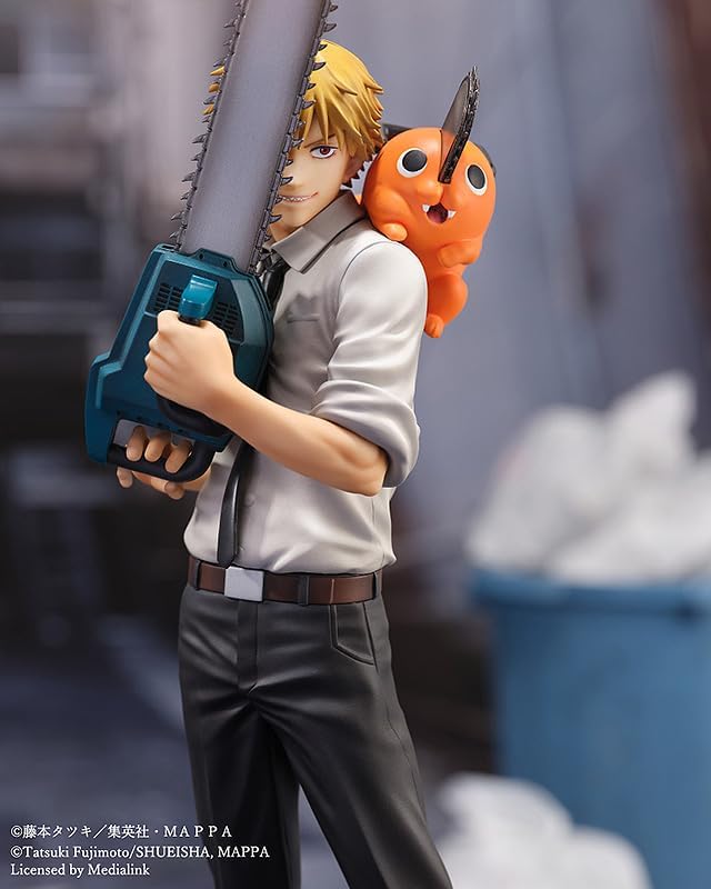 SEGA - Chainsaw Man - Denji & Pochita 1:7 Scale PVC Figure