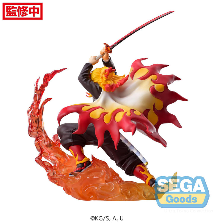 SEGA Demon Slayer: Kimetsu no Yaiba Kyojuro Rengoku Xross Link Anime Figure