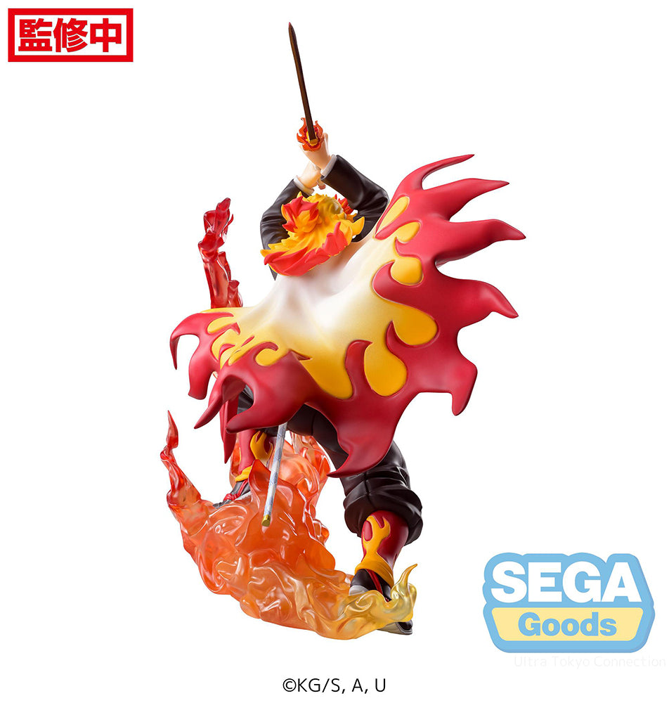 SEGA Demon Slayer: Kimetsu no Yaiba Kyojuro Rengoku Xross Link Anime Figure