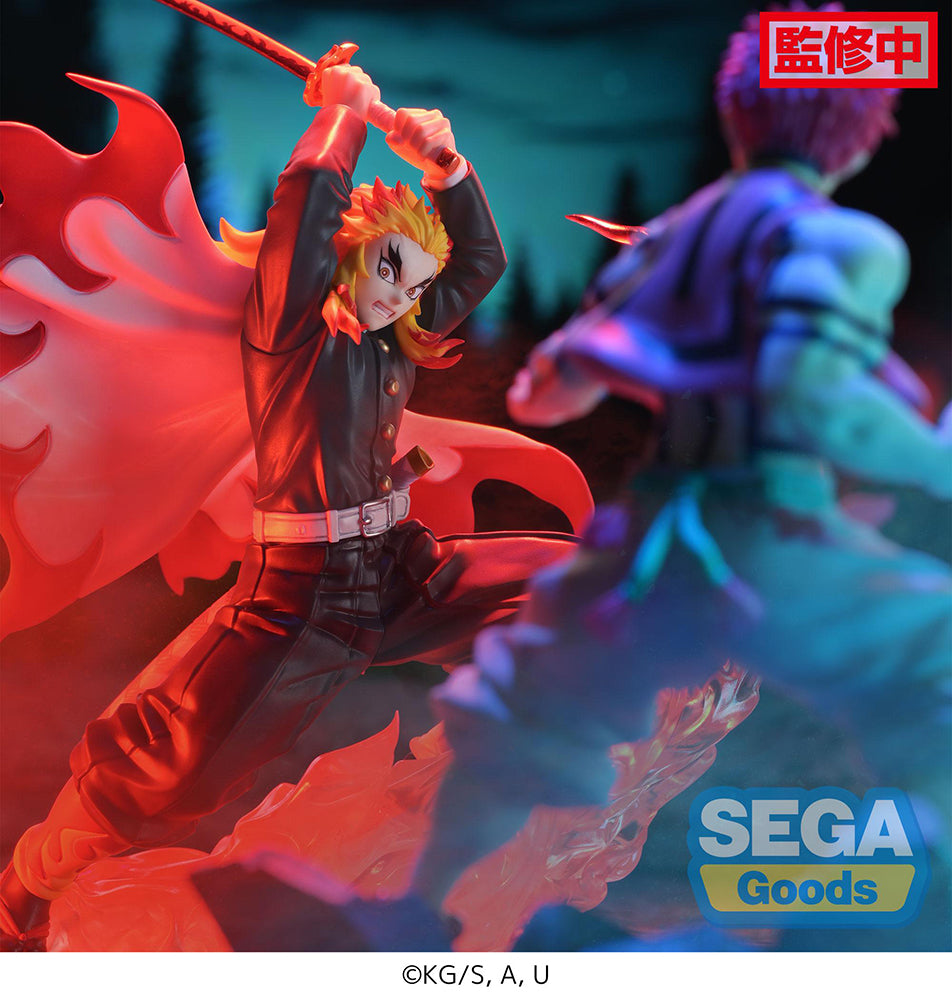 SEGA Demon Slayer: Kimetsu no Yaiba Kyojuro Rengoku Xross Link Anime Figure