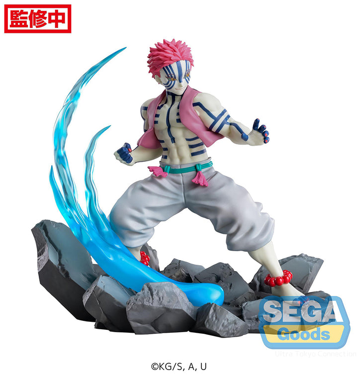 SEGA Demon Slayer: Kimetsu no Yaiba Akaza Xross Link Anime Figure