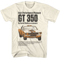 Carroll Shelby - High Performance - American Classics - Solid Off-White Adult Short Sleeve T-Shirt