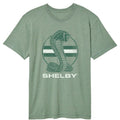 Carroll Shelby Cobra Circle Stripes Officially Licensed Adult Short Sleeve Vintage Wash T-Shirt