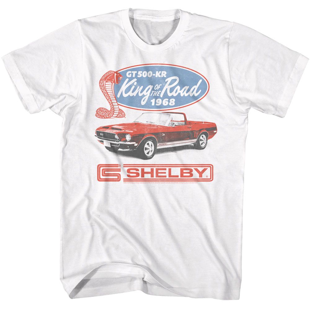 Carroll Shelby - Gt500 Kr King - American Classics - Adult Short Sleeve T-Shirt