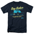 Dexter - Moonlight Fishing - Adult Unisex Short Sleeve T-Shirt - Blue