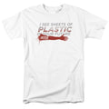 Dexter - Plastic Prediction - Adult Unisex Short Sleeve T-Shirt - White