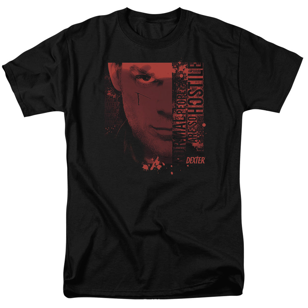Dexter - Normal - Adult Unisex Short Sleeve T-Shirt - Black