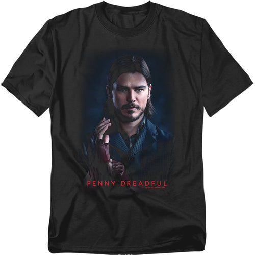Penny Dreadful - Ethan - Adult Unisex Short Sleeve T-Shirt - Black