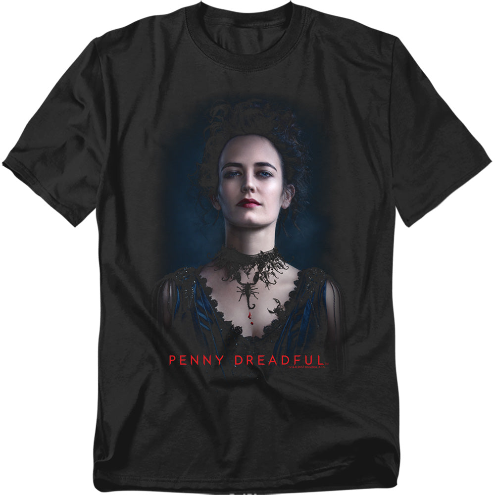 Penny Dreadful - Vanessa - Adult Unisex Short Sleeve T-Shirt - Black