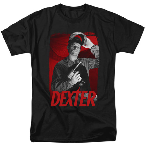 Dexter - See Saw - Adult Unisex Short Sleeve T-Shirt - Black