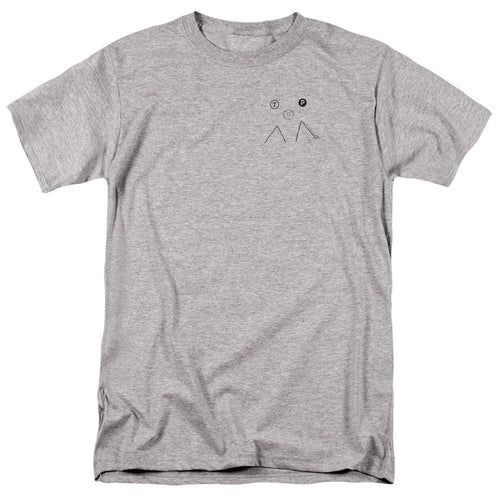 Twin Peaks - Peak Donut - Adult Unisex Short Sleeve T-Shirt - Gray