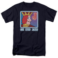 Twin Peaks - One Eyed Jacks - Adult Unisex Short Sleeve T-Shirt - Blue