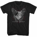 Sleep Token - Femme - Front Print Adult Short Sleeve Solid T-Shirt - Black