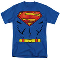 DC Comics - Superman - Chest Costume - Adult Unisex Short Sleeve T-Shirt - Blue